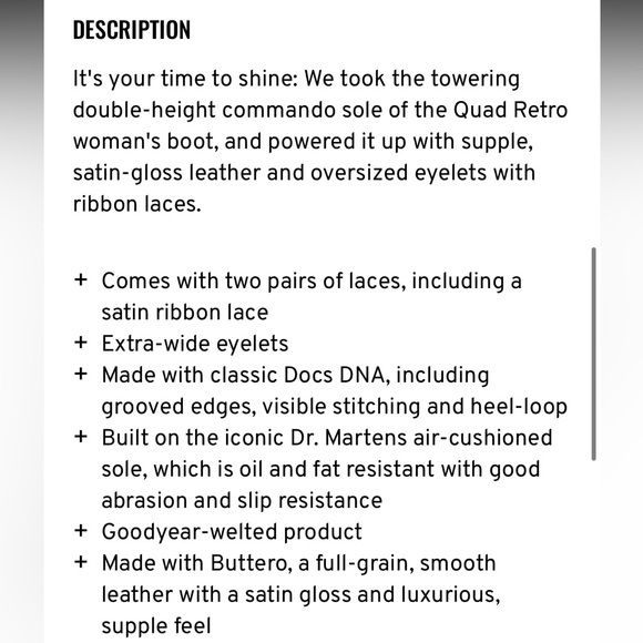 ⭐️SALE⭐️ Dr. Martens Molly Platform Boots - Picture 9 of 9